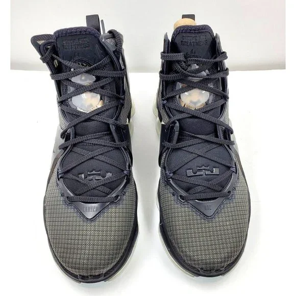 Nike LEBRON 19 Men's Basketball Shoes Black/Green Glow CZ0203-003 Size 9